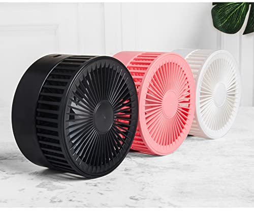 Mini Handheld Portable Fan USB Rechargeable Built-in Battery Operated (1200 mAh) Summer Cooling Desktop Fan with Standing Holder Handy Base for Home, Office, Outdoor (Multicolor)