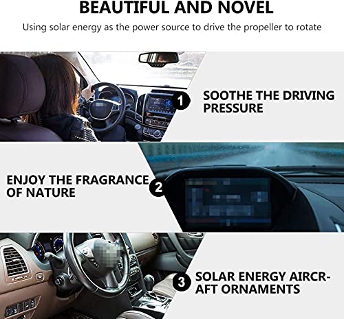 Solar Plane Car Perfumes & Fresheners For Dashboard Pod