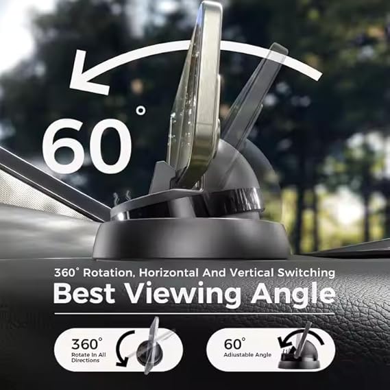 360° Rotatable Dashboard Car Phone Holder