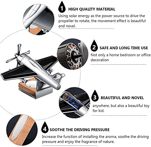Solar Plane Car Perfumes & Fresheners For Dashboard Pod