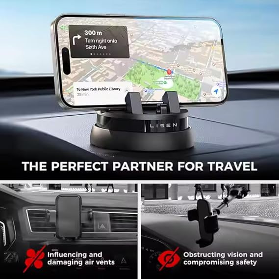 360° Rotatable Dashboard Car Phone Holder