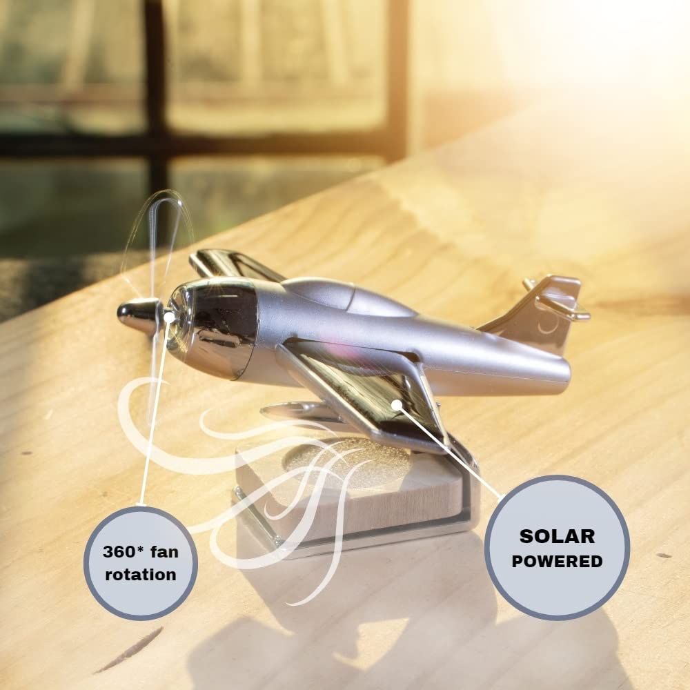 Solar Plane Car Perfumes & Fresheners For Dashboard Pod