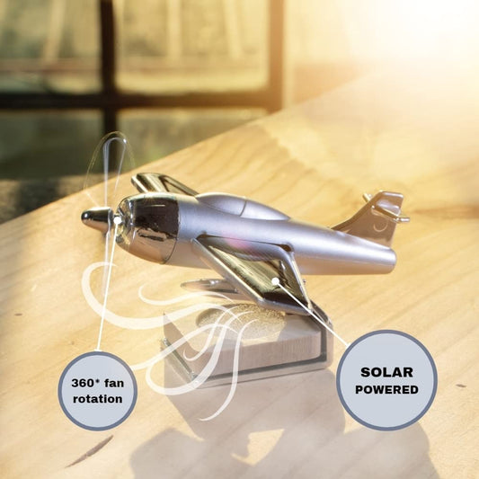 Solar Plane Car Perfumes & Fresheners For Dashboard Pod