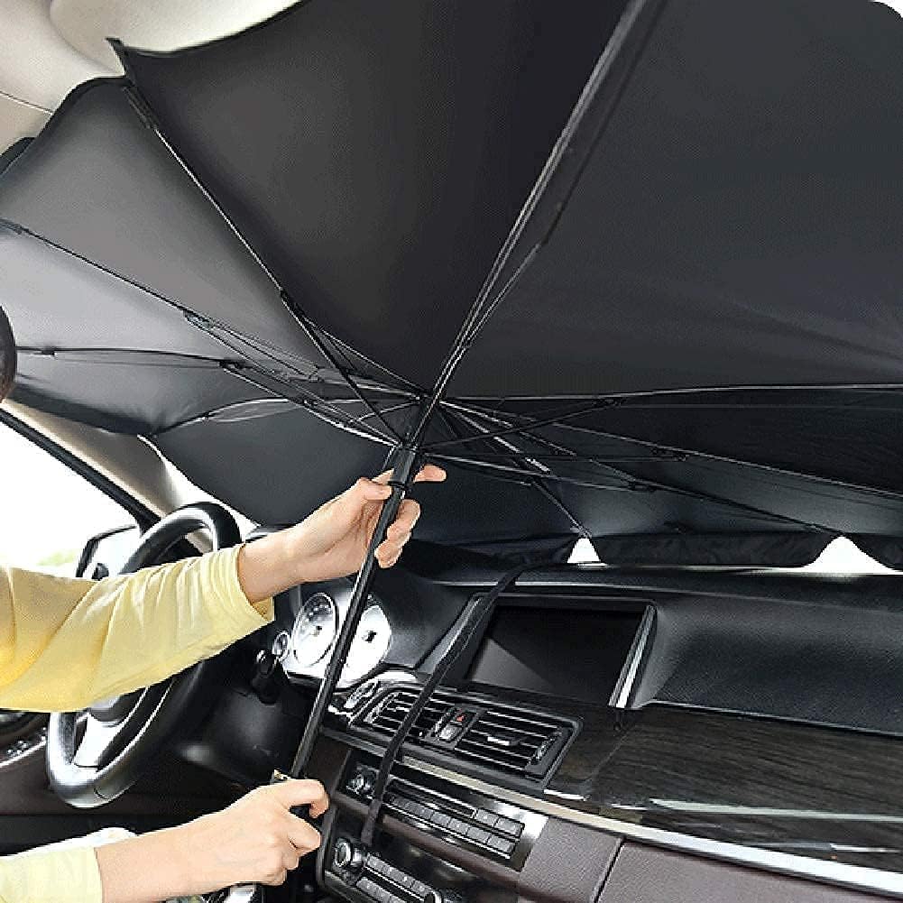 Umbrella Windshield Sunshade for Car Front Window Sun Protection & Heat Insulation Foldable Full Cover