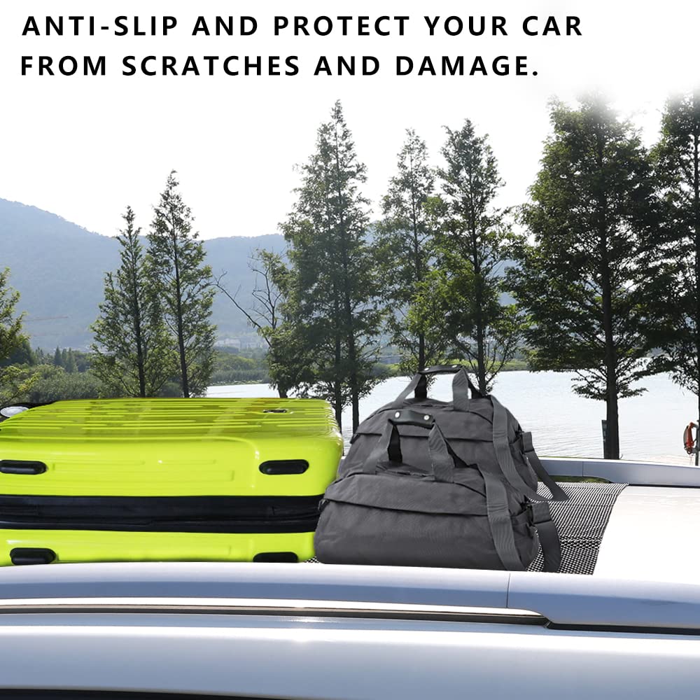 Roof Cargo Bag Protective Mat for Car Roof Carrier Bags with Extra Padding