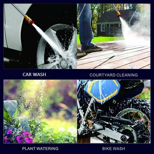 Car/Bike Washer Cordless Portable Wireless High Pressure Water Gun