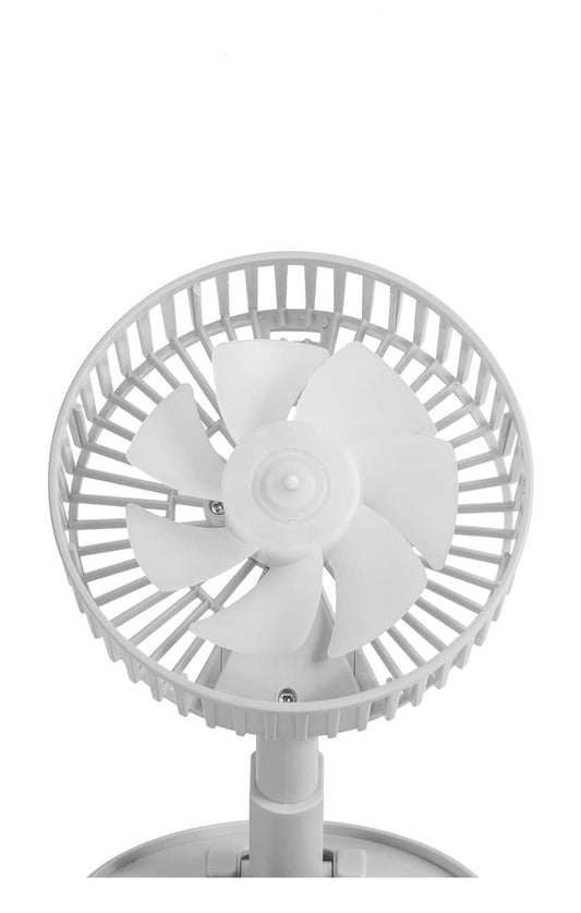 Mini Handheld Portable Fan USB Rechargeable Built-in Battery Operated (1200 mAh) Summer Cooling Desktop Fan with Standing Holder Handy Base for Home, Office, Outdoor (Multicolor)