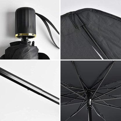 Umbrella Windshield Sunshade for Car Front Window Sun Protection & Heat Insulation Foldable Full Cover